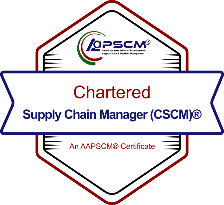 Chartered Supply Chain Manager (CSCM)® badge