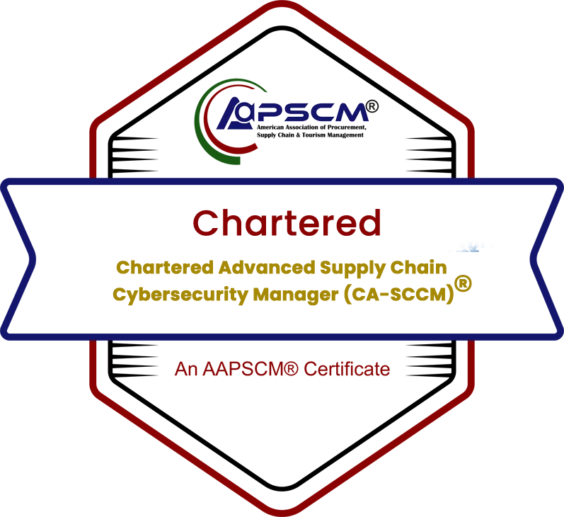 Chartered Advanced Supply Chain Cybersecurity Manager (CA-SCCM)® badge