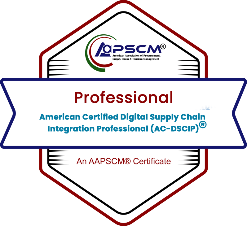 American Certified Digital Supply Chain Integration Professional (AC-DSCI)® badge