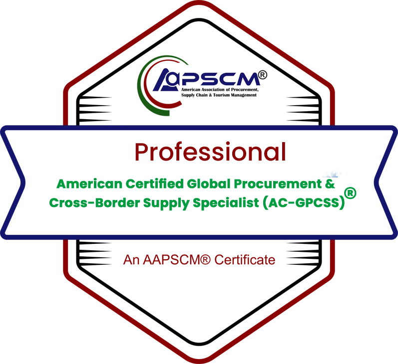 American Certified Global Procurement & Cross-Border Supply Professional(AC-GPCS)® badge