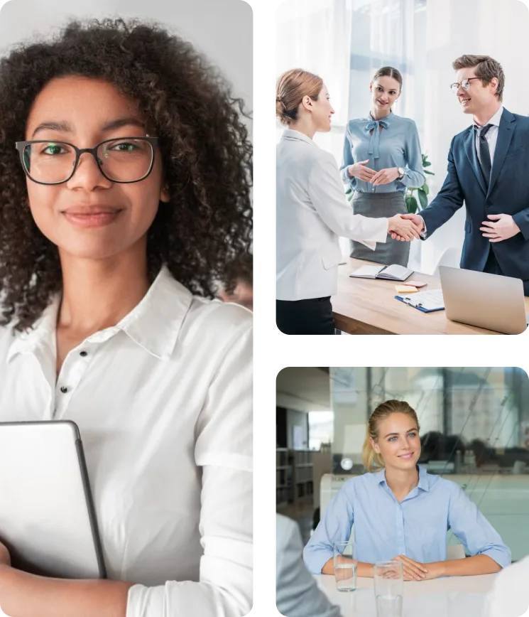 Procurement professionals collaborating in a meeting