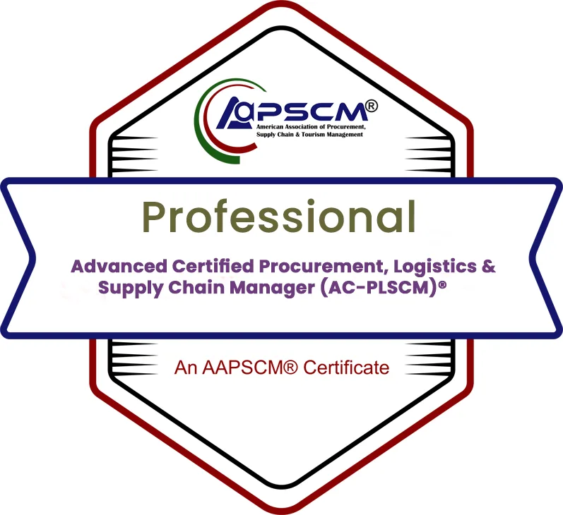 Advanced Certified Procurement, Logistics & Supply Chain Manager (AC-PLSCM)® badge