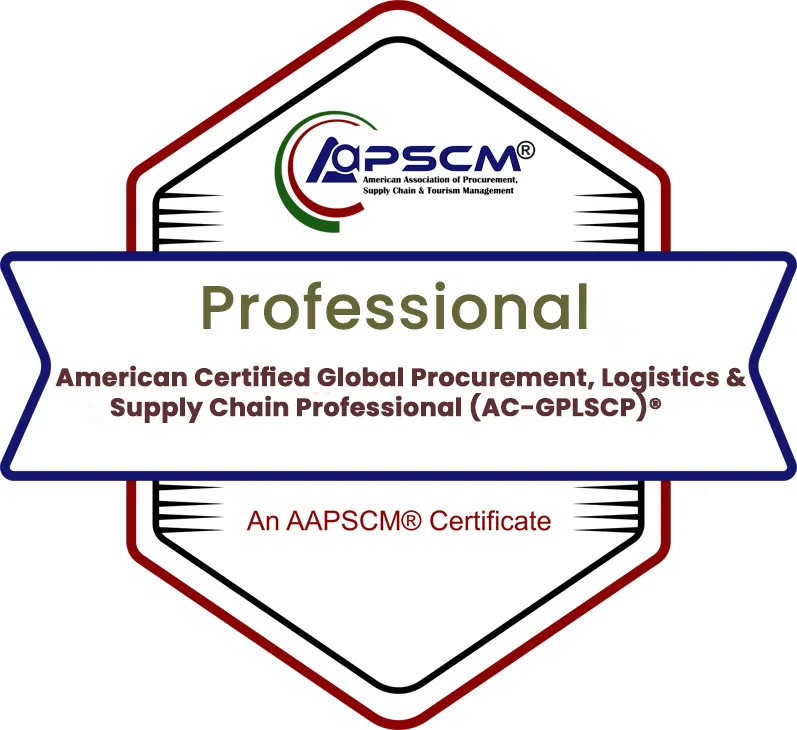 Combined Procurement, Logistics, and Supply Chain Certifications digital badge