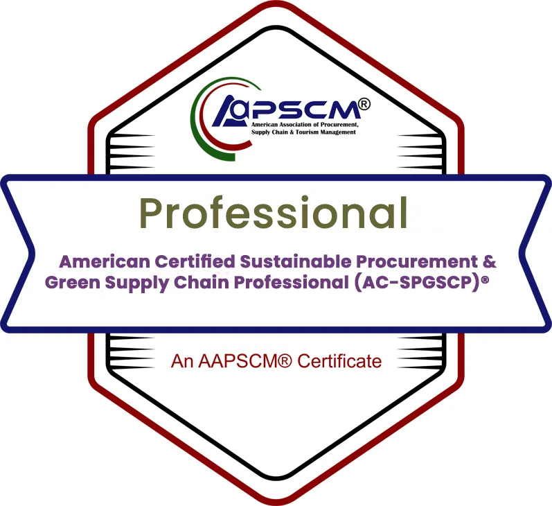 Combined Procurement, Logistics, and Supply Chain Certifications digital badge