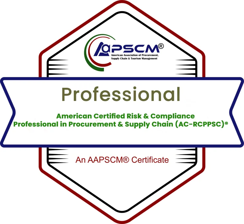 Combined Procurement, Logistics, and Supply Chain Certifications digital badge