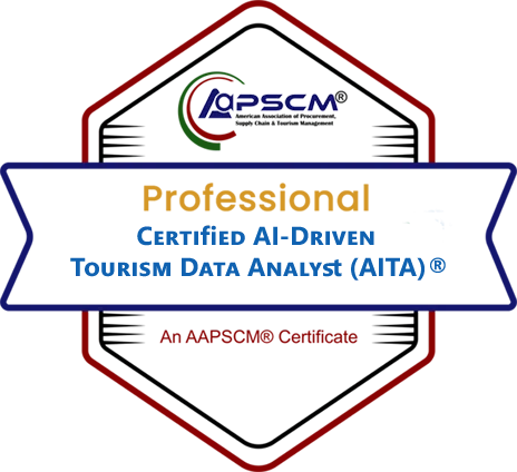 Certified AI-Driven Tourism Data Analyst (AITA)® badge