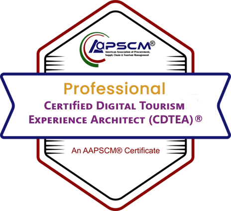 Certified Digital Tourism Experience Architect (CDTEA)® badge