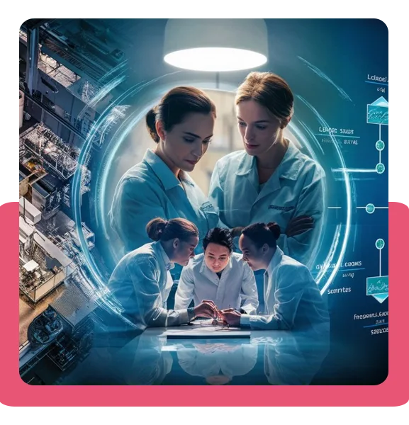 Healthcare procurement professionals collaborating
