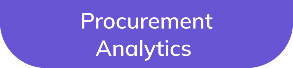 Spend & Supplier Analytics