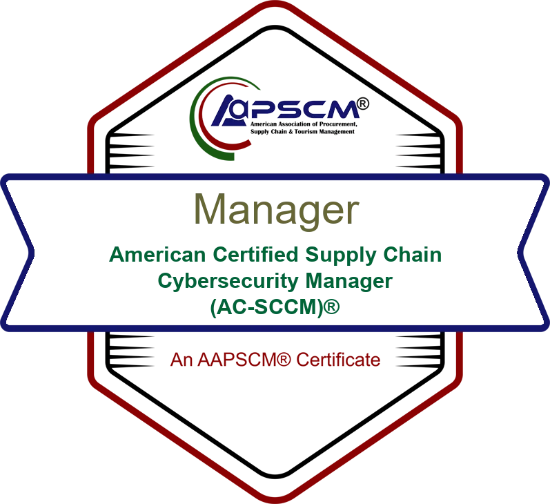 American Certified Supply Chain Cybersecurity Manager (AC-SCCM)® badge
