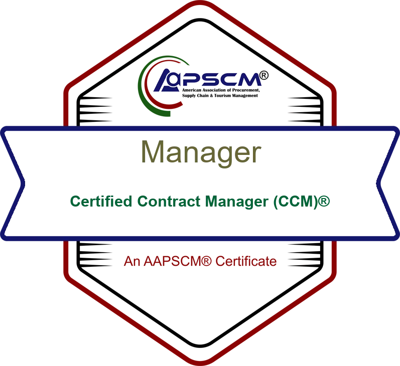 Certified Contract Manager (CCM)® badge