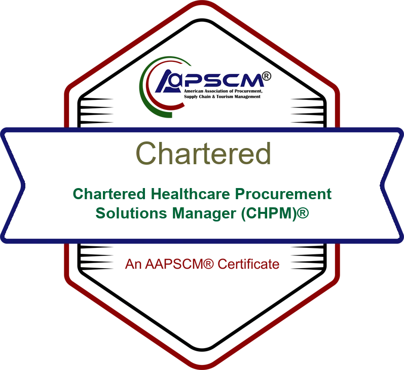 Chartered Healthcare Procurement Solutions Manager (CHPM)® badge