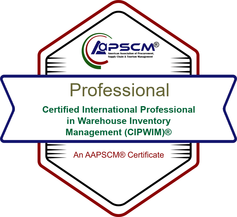 Certified International Professional in Warehouse Inventory Management (CIPWIM)® badge